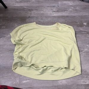 Women's Light Yellow Top